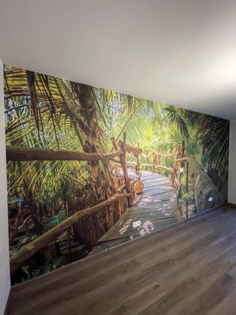 Pont dans la jungle tropicale
